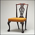 Side Chair, Mahogany, American
